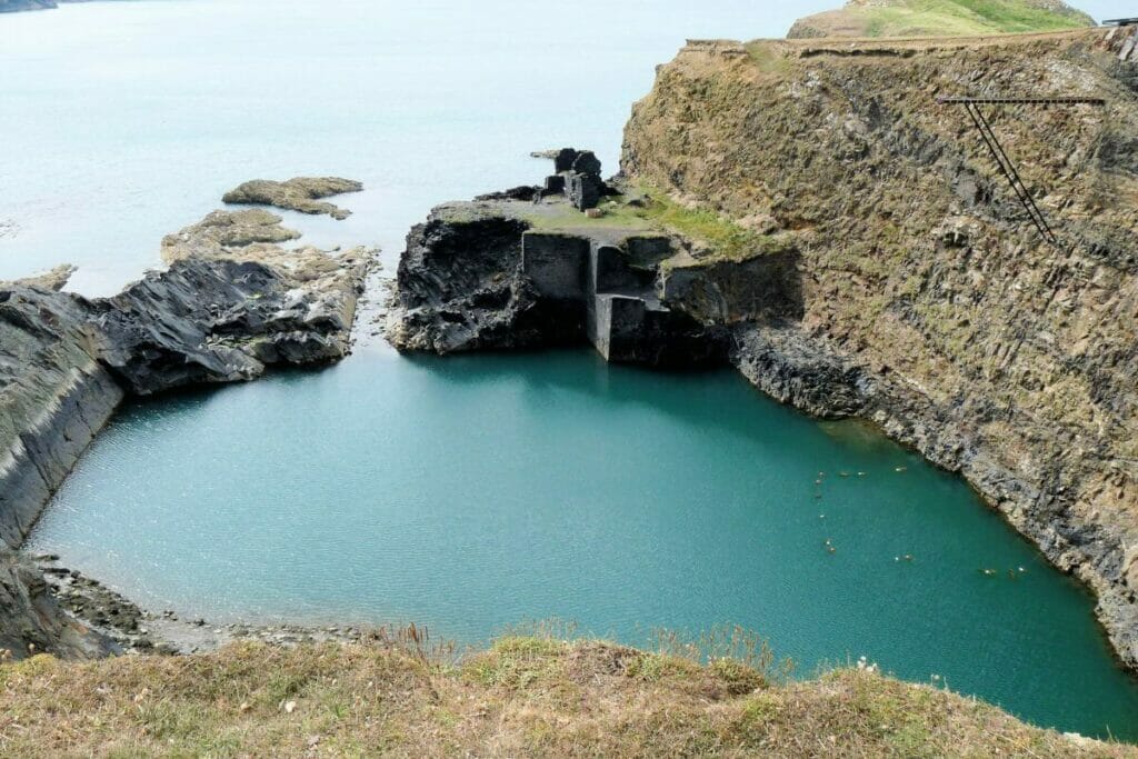 The Blue Lagoon - Abereiddy, Wales